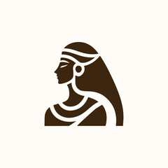 Egypt goddess logo