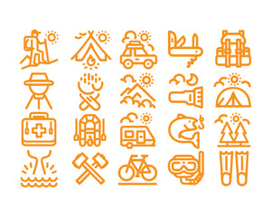 Camping icon