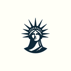 liberty lady logo © Fajarhidayah11
