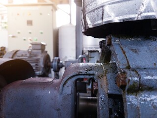 Motor pump assembly for repair  in maintenance and service repair concept.