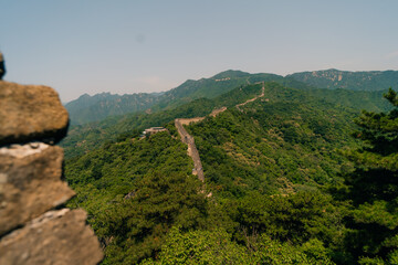 Obraz premium The Great Wall at Mutianyu near Beijing, China