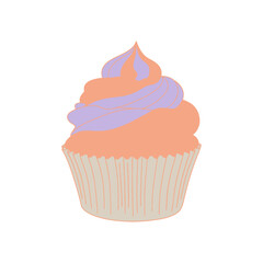 Whimsical Cupcake Delight: Pastel Icing