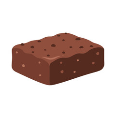 Chocolate Brownie Delight: Sweet Treat Illustration