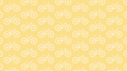 Bicycle parts vector pattern design