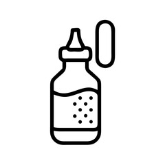 painkiller Line Icon Symbol Pictogram Outline