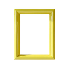 Fototapeta premium golden picture frame PNG