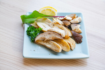 ジャンボしめじのバター醤油ソテー