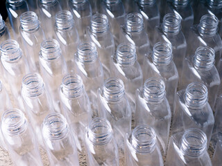 Plastic Bottle Packaging for Beverage Manufacturing.