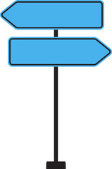 Realistic Traffic Sign Icon.Realistic Road Signs Indicating Height Restrictions and Clearance Warnings, Displayed on Metal Pole.signs for information of road direction, maps, text or banner.