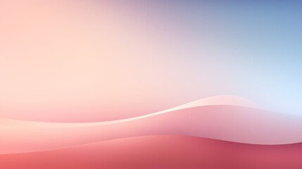 Fototapeta premium Abstract design with soft color gradients and smooth curves.