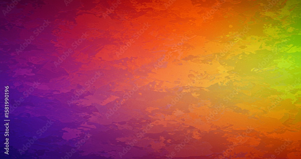 Aufkleber a vibrant gradient background transitioning through a spectrum of colors with a subtle texture overl