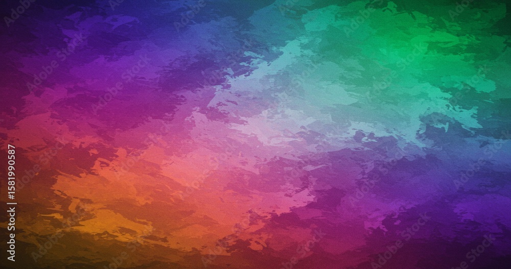 Poster a grunge texture background featuring an abstract design with a blend of vibrant colors. ideal for a