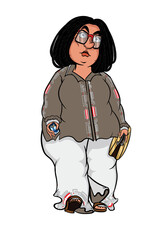 fat fashionesta girl