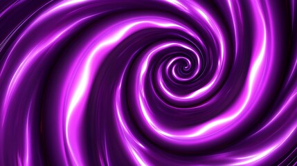 Abstract swirling purple and white vortex