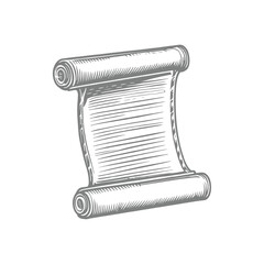 Illustration of Scrolls of Ancient Wisdom