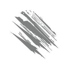 Grunge Illustrtaion of Scratch Mark Motif