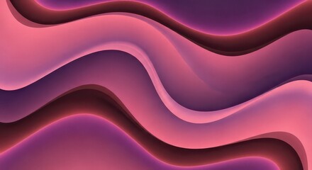 Fototapeta premium Abstract Pink Purple Wave Background