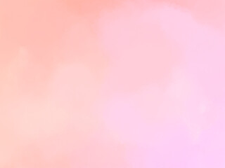 水彩ピンクのグラデーション背景素材・透け感あり