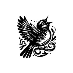 Obraz premium vector illustration of an eagle