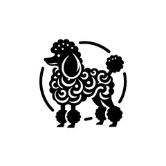 Fototapeta premium vector illustration of a cartoon elephant