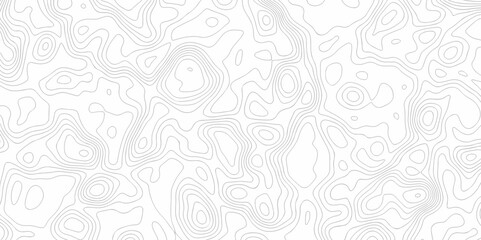 Abstract geometric minimal The pattern discovery vector topo map creative discovery White wave grid stripe line map topography. vector geographic contour mounted map background.	