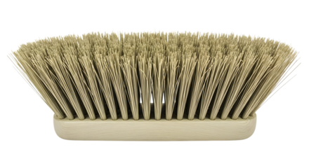 Broom Brush Head without Handle on Transparent Background