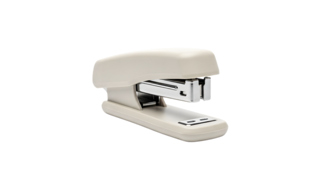 Basic Office Stapler Isolated on Transparent Background