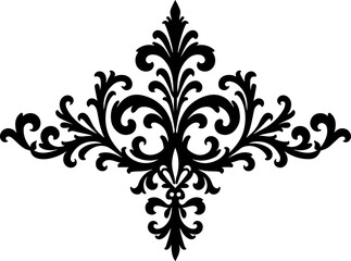 Obraz premium Ornate Christmas Ornament decoration, pattern Tattoo Vector 
