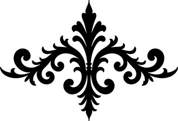 Ornate Christmas Ornament  decoration, pattern  Tattoo Vector 