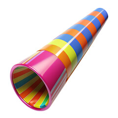 Rainbow Party Horn: Vibrant Celebration Noisemaker