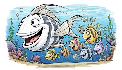 illustration of a fish