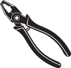 pliers isolated on white background