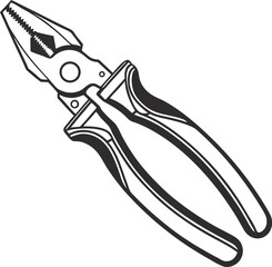 vector illustration of a knife