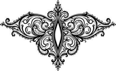 mandala, floral, ornate, vector pattern