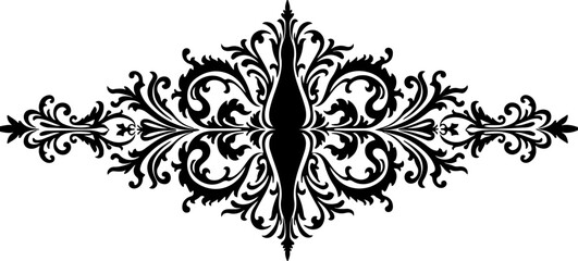 Obraz premium mandala, floral, ornate, vector pattern
