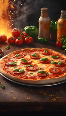 The Authentic Glow: Perfect Pizza, Perfect Setting