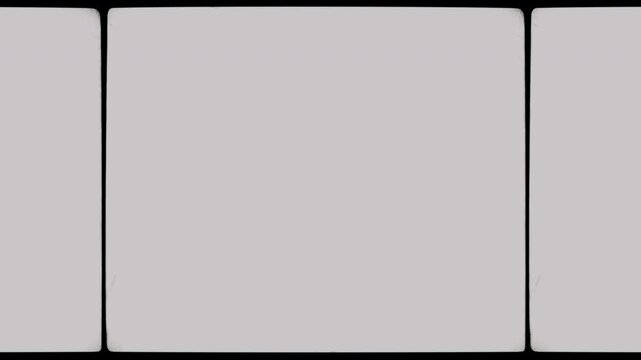Damaged Old Instant Filmstrip Frame Mattes Seamless 4K Video Background Looping Effect Overlay