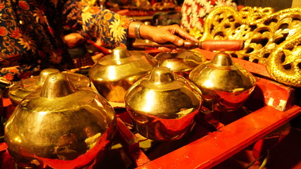 Traditional Indonesian Gamelan Orchestra