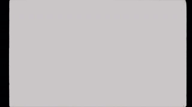 Scratched 16mm Standard Widescreen Film Framing Matte Seamless 4K Video Background Looping Effect Overlay