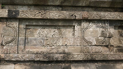 ancient relief at the Kidal temple