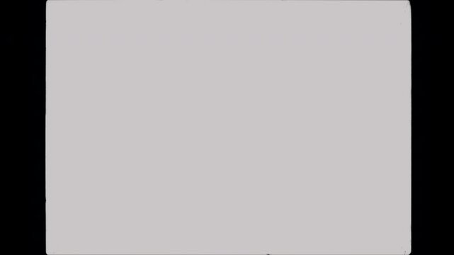 Regular 8mm Old Film Frame Border Matte Seamless 4K Video Background Looping Effect Overlay