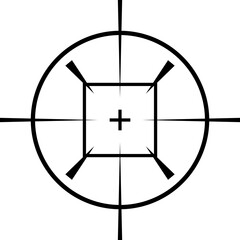 Gun Crosshair Icon