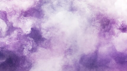 Fototapeta premium Abstract swirling smoke in shades of purple and white
