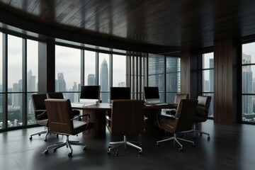 interior of a modern office