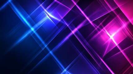 Abstract neon geometric background (1)