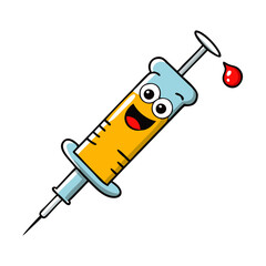 Carton style medical syringe 