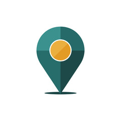 vector map pointer icon