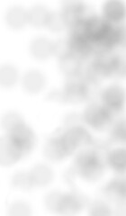 abstract background with white bubbles