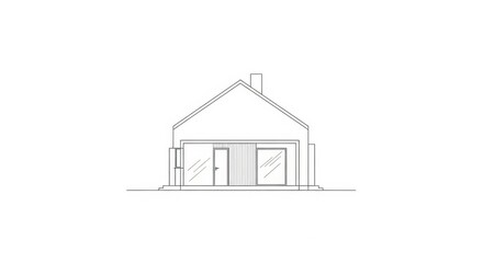 Modern House Architectural Design Elevation