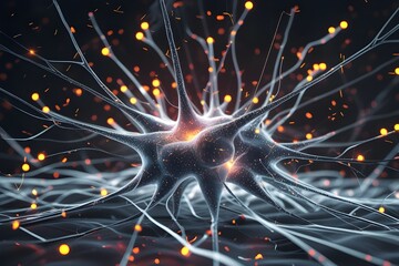 3D Digital Neuron Network with AI Signal Transmission